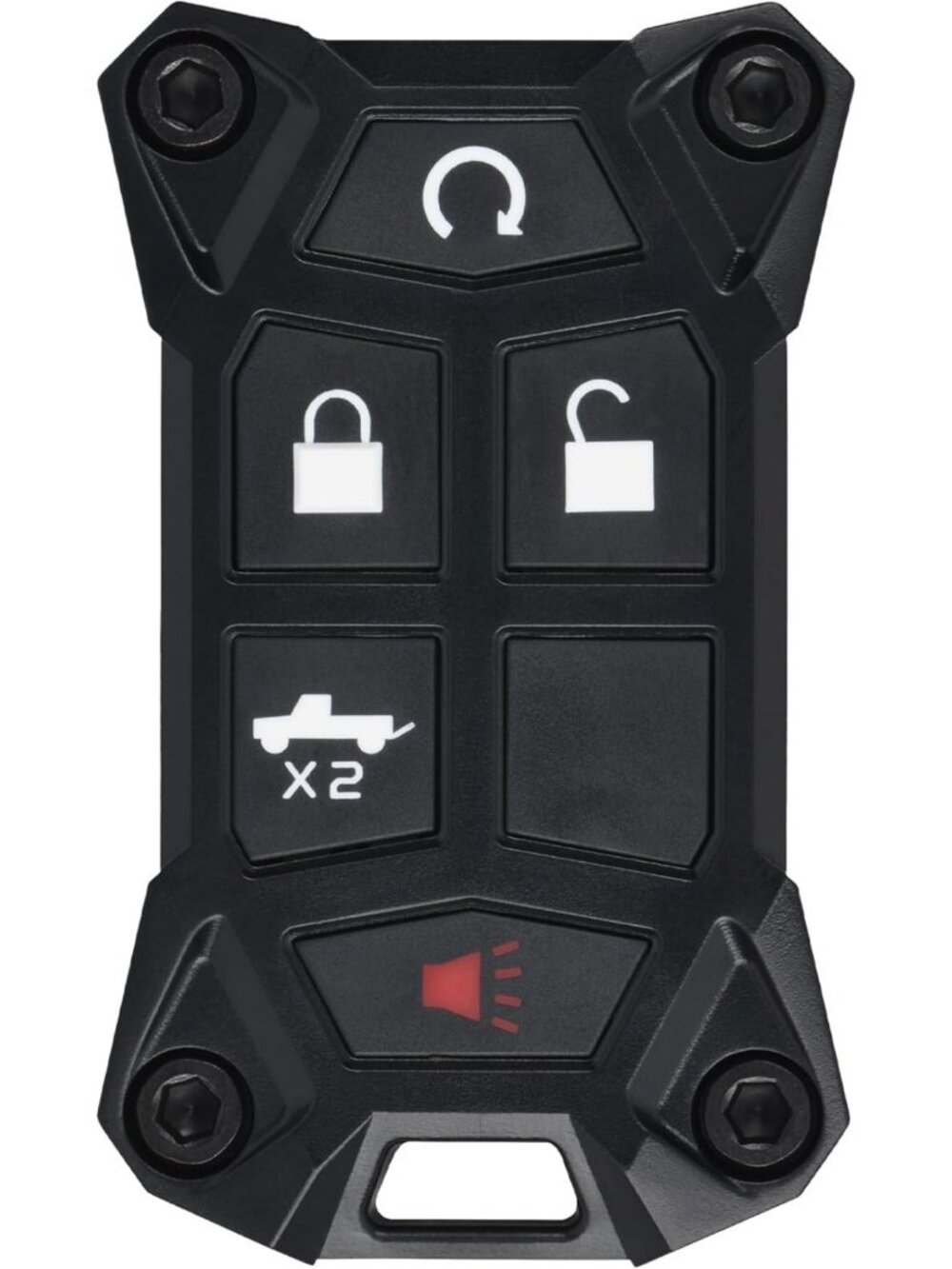 Rugged Black Key Fob Replacement Case for Chevy Silverado, GMC Sierra & Colorado